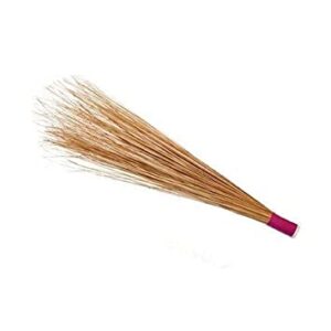 Watika Craft Outdoor Cleaning Natural And Pure Bamboo Seek Coconut Hard Floor Jhadu/Brooms Pack Of 2