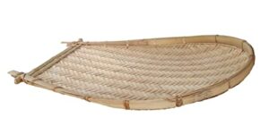 WATIKA CRAFT Bamboo Keeper Tray. Bamboo Kulo. Bamboo Tray, Bamboo Soop, Bamboo Basket for Puja. বাঁশের কুলো। (22X16 Inch) - Image 2