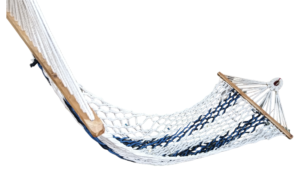 Watika Craft Rope Hammock with Wooden Spreader Bars | for Single Person, 30 Inches Width (Multicolour) - Image 4