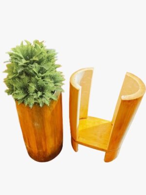 Table Top Indoor planter Pot hanging Pot Planter Bamboo Planter Succulent Planter - Image 3