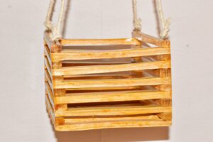 Wall Hanging Eco Friendly Bamboo Pot  Planter - Image 2