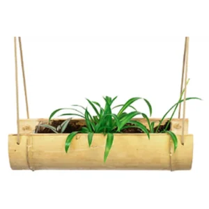 Watika Craft Bamboo Planter Eco- Friendly Bamboo Planter